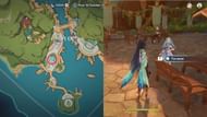Faruzan and Kaveh's location (Image via HoYoverse)